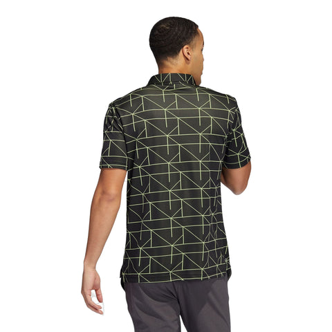 Jaquard Lines Polo Herren