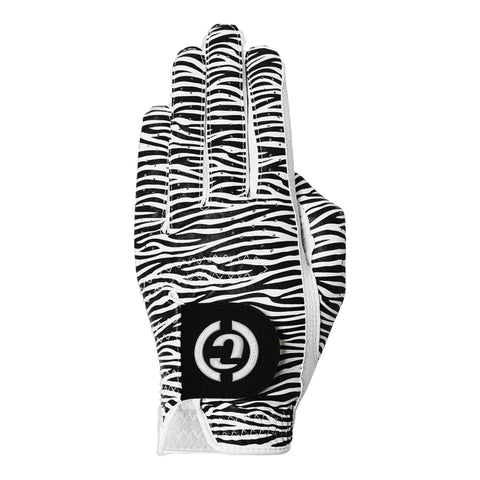 Designer Pro Zebra Golfhandschuh Damen