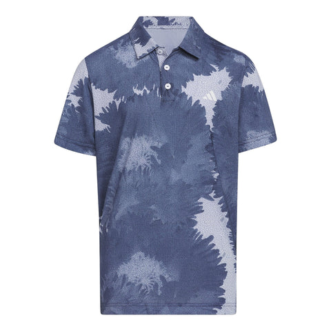 Flower Mesh Poloshirt