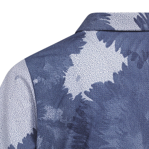 Flower Mesh Poloshirt