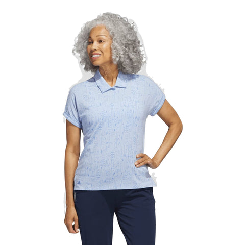 Go-To Print Poloshirt Damen