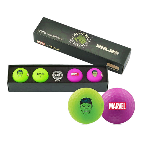 GB VOLVIK MARVEL HULK 2,0 4pcs + 1Ballmarker
