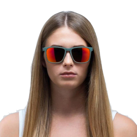 Leap Olivegreen/Brown Red Mirror