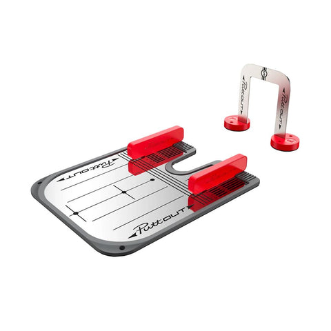 Putting Spiegel Rot/Grau