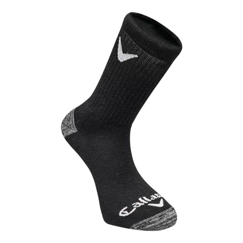 Socken Sport Crew (3-Pack) Schwarz/Grau Herren