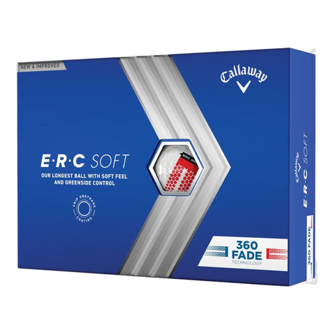 ERC Soft (23) [12 Stück] Fade 360 Golfbälle