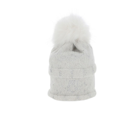 W Wollow Haube Ecru One Size Damen