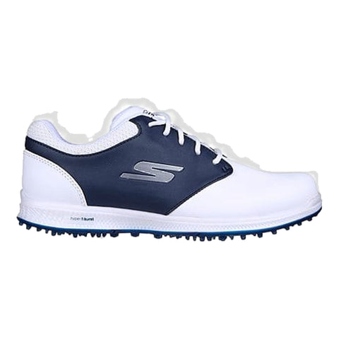 Go Golf Elite 4 Hyper White Leather/Navy Trim Dame Damen