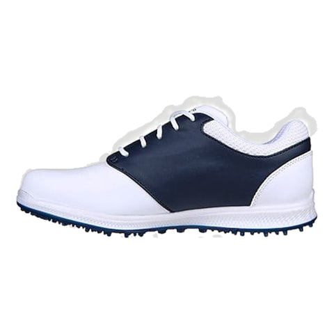 Go Golf Elite 4 Hyper White Leather/Navy Trim Dame Damen