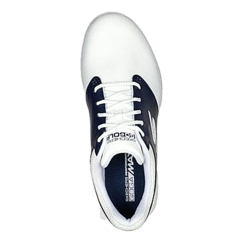 Go Golf Elite 4 Hyper White Leather/Navy Trim Dame Damen