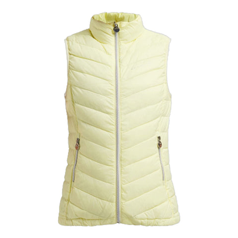 W Daunengilet Leicht Powder Yellow Damen