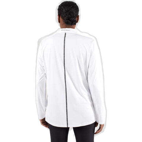 Lynn Golf Polo Langarm Weiß Damen Damen