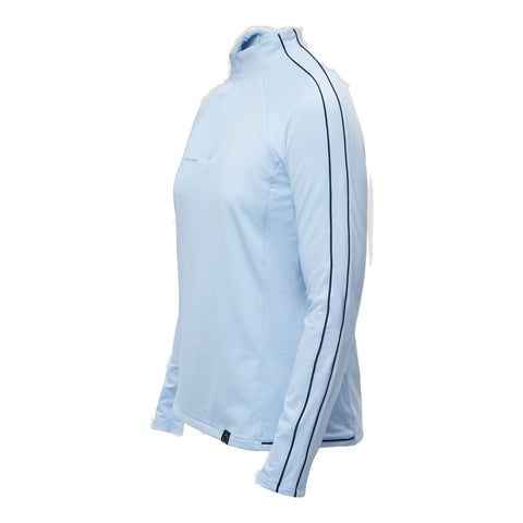 Serena Golf Layer Half Zip Powder Blue Damen Damen