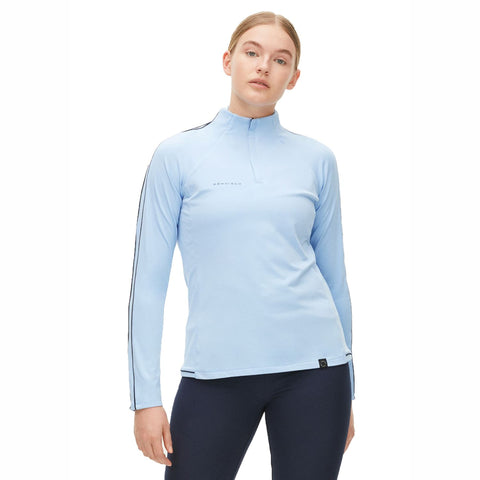 Serena Golf Layer Half Zip Powder Blue Damen