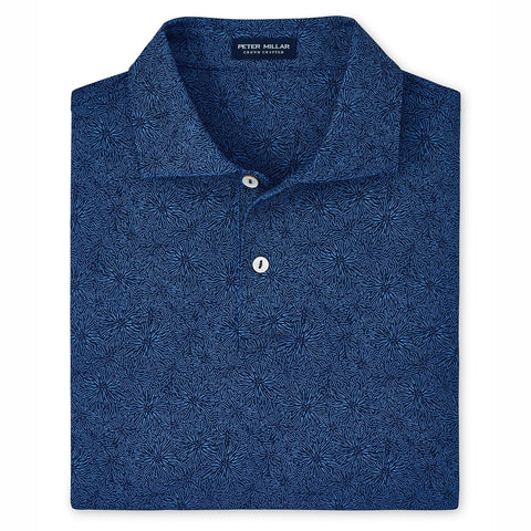 Amos Performance Jersey Polo Herren Navy