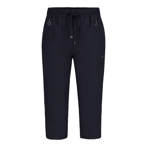 W Capri Pants Himalaja Dark Blue Damen