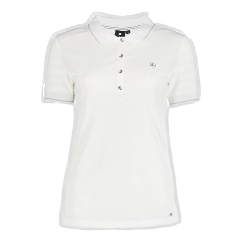 W Polo Shirts Eriksdal Optic White Damen