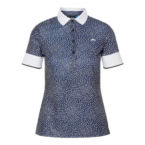W Lexie-TX Coolmax Polo White Dot Damen
