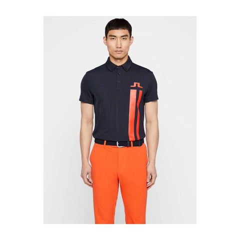 M Zeke Reg Fit-Lux Piquet Polo Navy