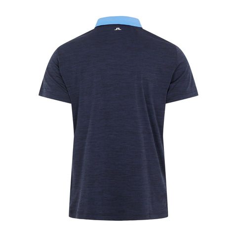 M Flinn Regular Fit SS Polo Ocean Blue Herren
