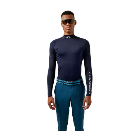 Layer Aello Soft Compression Top Langarm Dunkelbla