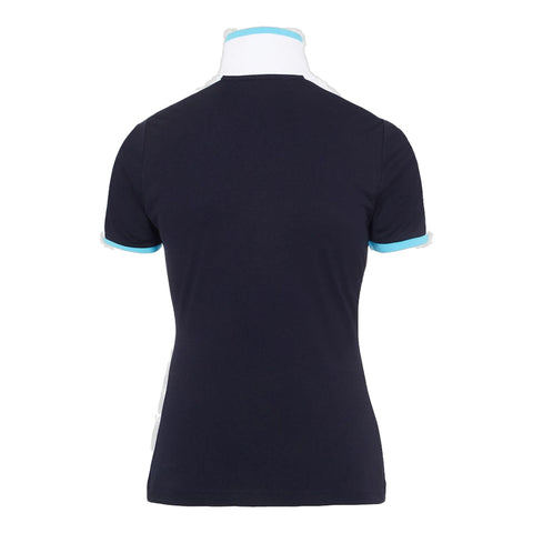 W Minna SS Polo JL Navy Damen