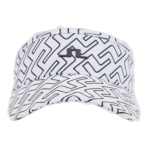 Golf Visor Bonnie JL Navy Bridge Monogram Damen