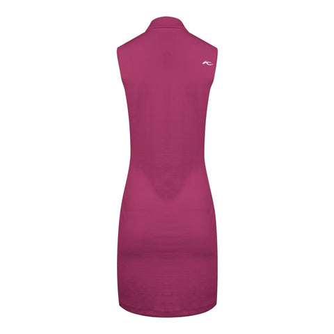 W Hartlee Texture Dress Granatapfel Damen