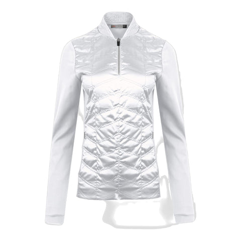 W Retention Halfzip Weiß Damen