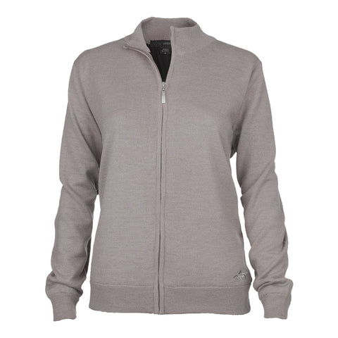 Lined Full-Zipp Sweater Damen