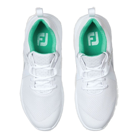 W Flex White/Turquoise Damen