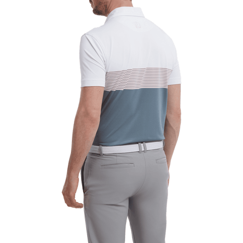 Polo Colour Block Pique