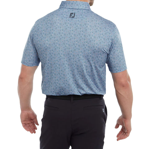 Mini Floral Lisle Golf Polo