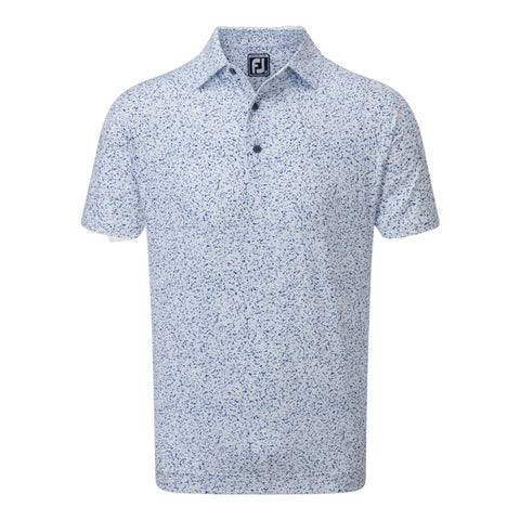 Polo Granite Print Lisle Herren