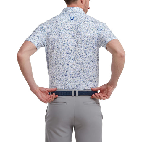 Polo Granite Print Lisle Herren