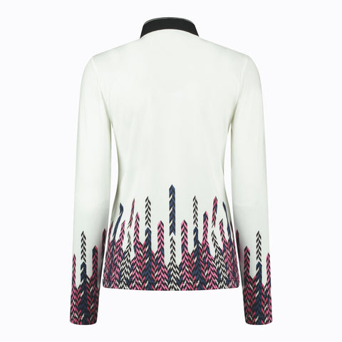 Polo Bastia Half Neck Damen Weiß Damen