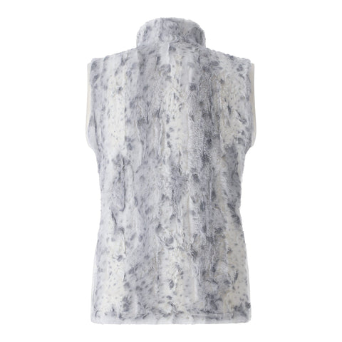 Pittrice Weste Damen Beige gemustert Damen