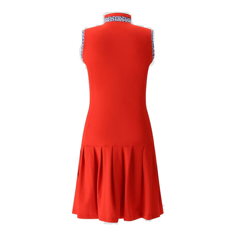W Jetset Kleid Rot Damen