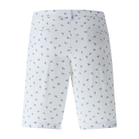 M Giovedi Bermuda Weiß (Kleines Muster) 48 Herren