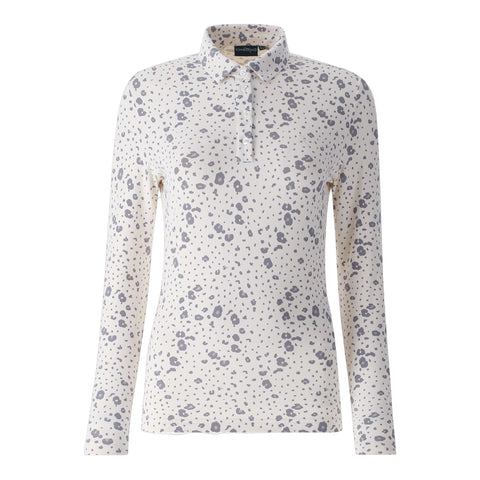 Akash Polo Damen Beige gemustert Damen