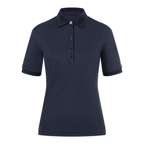 W Nell SS Polo Navy Damen