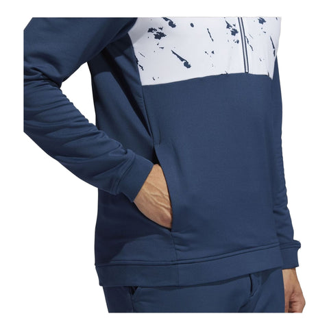 Anorak Pullover CRDY Half Zip Navyblau/Weiß Herren