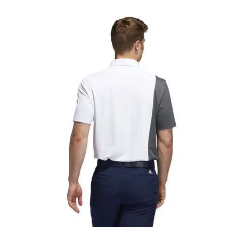 Ultimate 365 Blocked Polo White/Grey/Navy