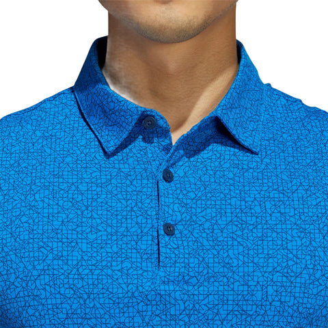 M Polo Abstract Print Blue Rush/Crew Navy Herren