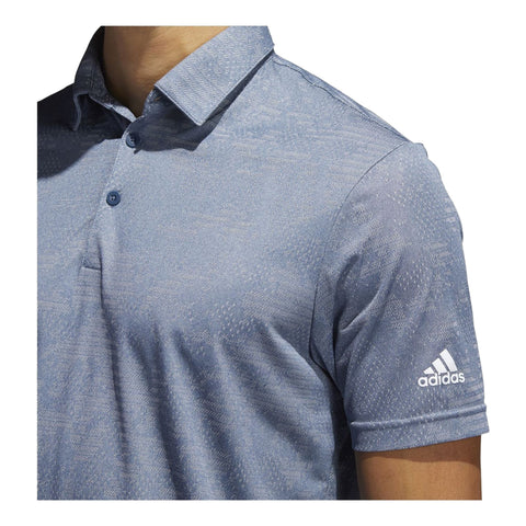 Camo SS Polo Navy/Grau Herren