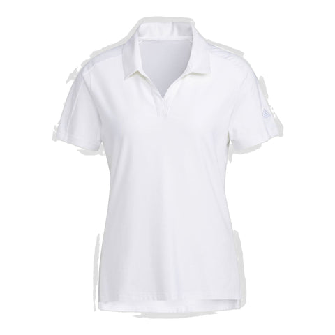 W Go-To SS Polo Weiß Damen