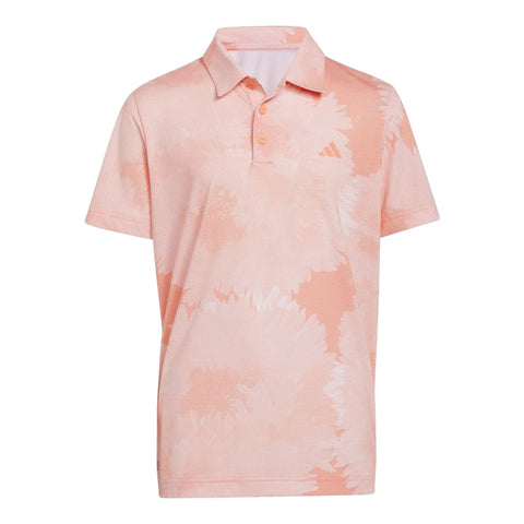 Flower Mesh Junior Poloshirt Herren