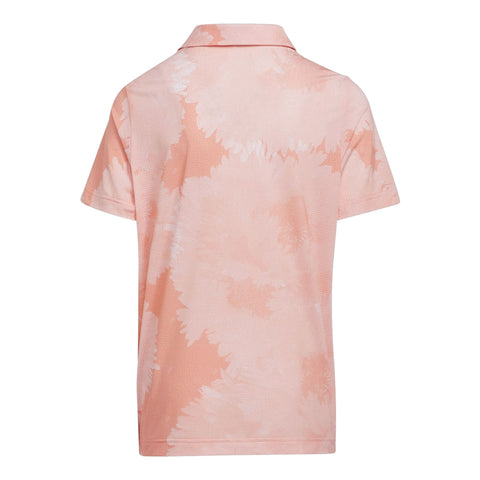 Flower Mesh Junior Poloshirt Herren