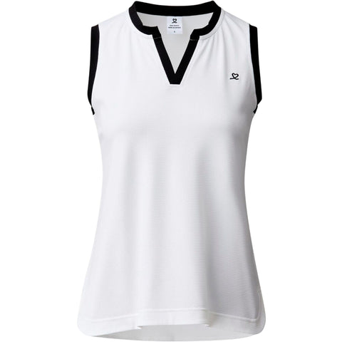 Massy Poloshirt ärmellos Damen