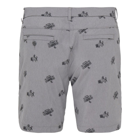 Karaoke Printed Short Herren